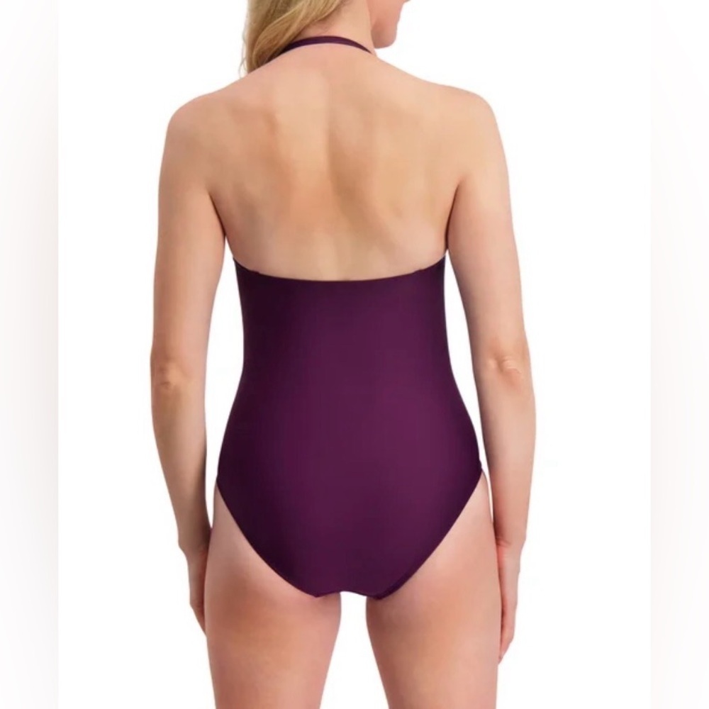 DKNY Sport 1 pc Convertible Strap Swimsuit - Picture 5 of 14
